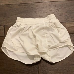 Lulu lemon white shorts